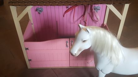 Barn and horse