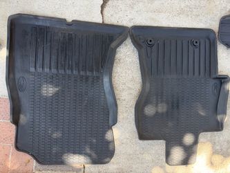 Subaru OEM Black Rubber Floor Mats Crosstrek 2019