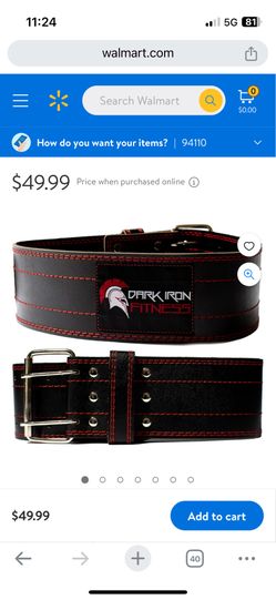 Dark Iron Fitness Lifting Belt
