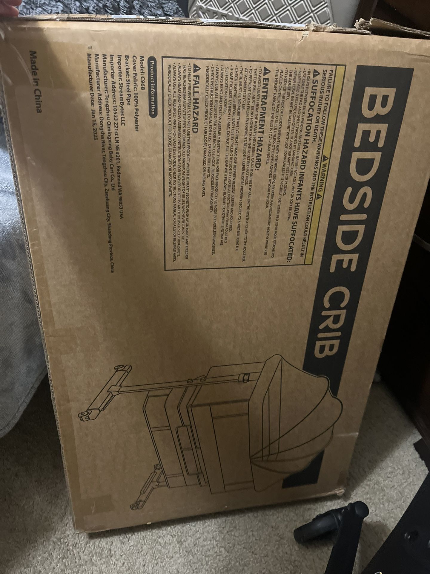 Baby Bedside Bassinet