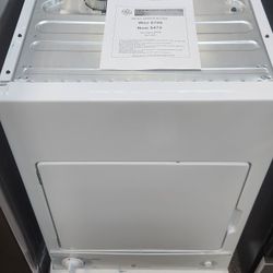 3.6 cu. ft. 120-Volt White Stackable Electric Vented Stationary Compact Dryer