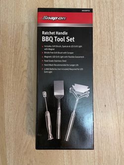 Snap-on bbq set