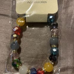 Crystal and Pearl bracelets $5 each