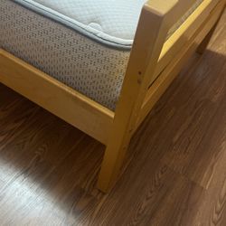 Twin Bed (Sealy Posturepedic Mattress) 