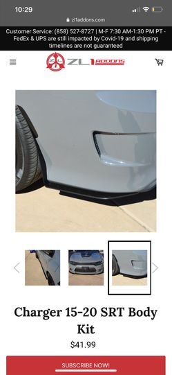 Charger SRT Zl1 add ons