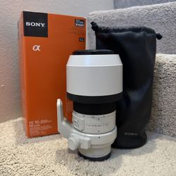 Sony FE 70-200 F4 G 
