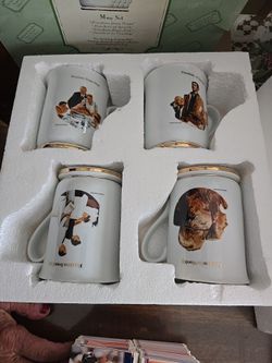 Norman rockwell cups