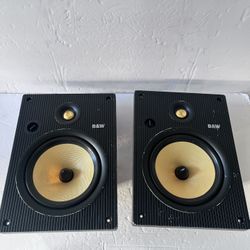 These are Bowers speakers. 