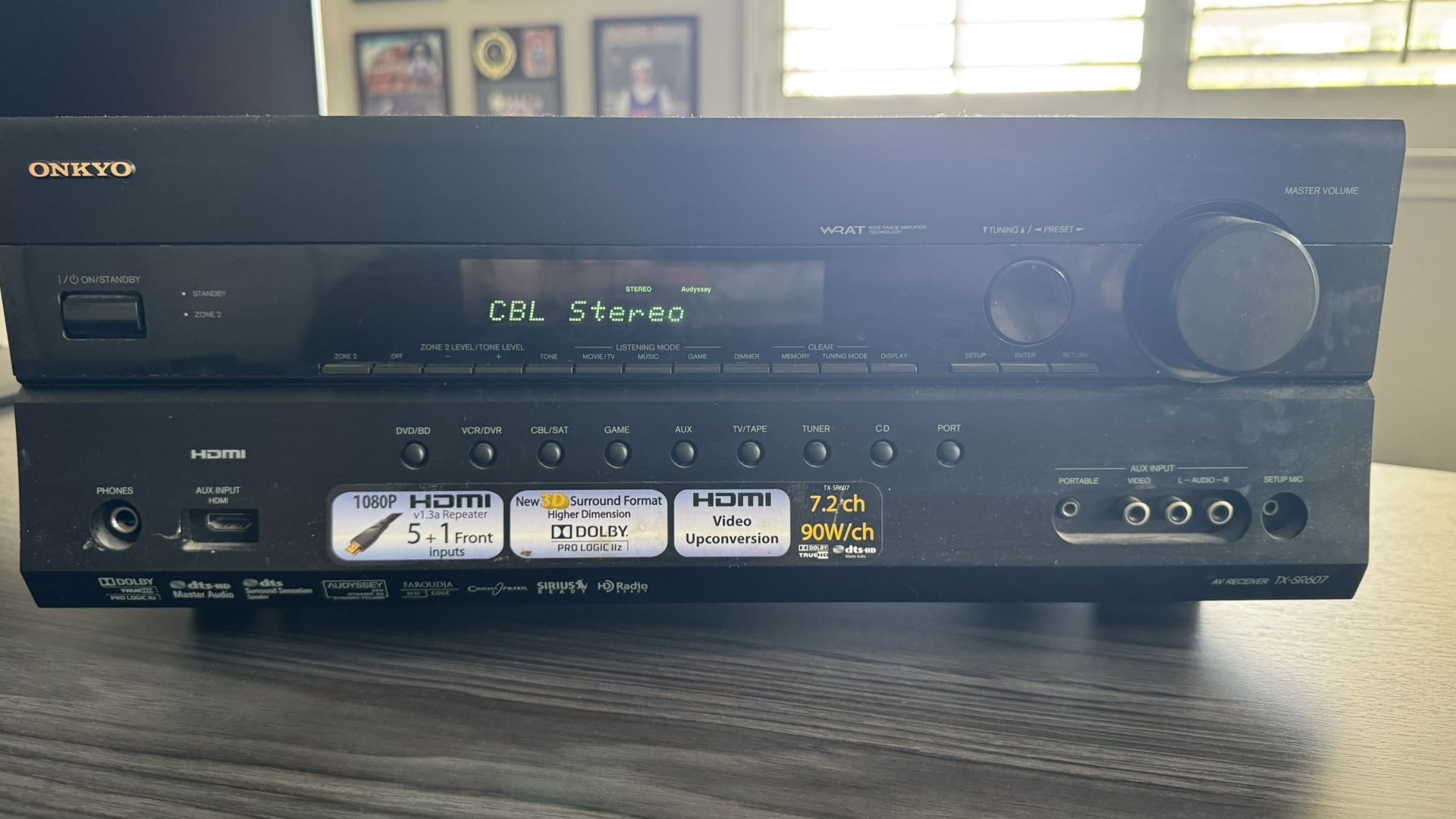 Onkyo AV Receiver TX-SR 607