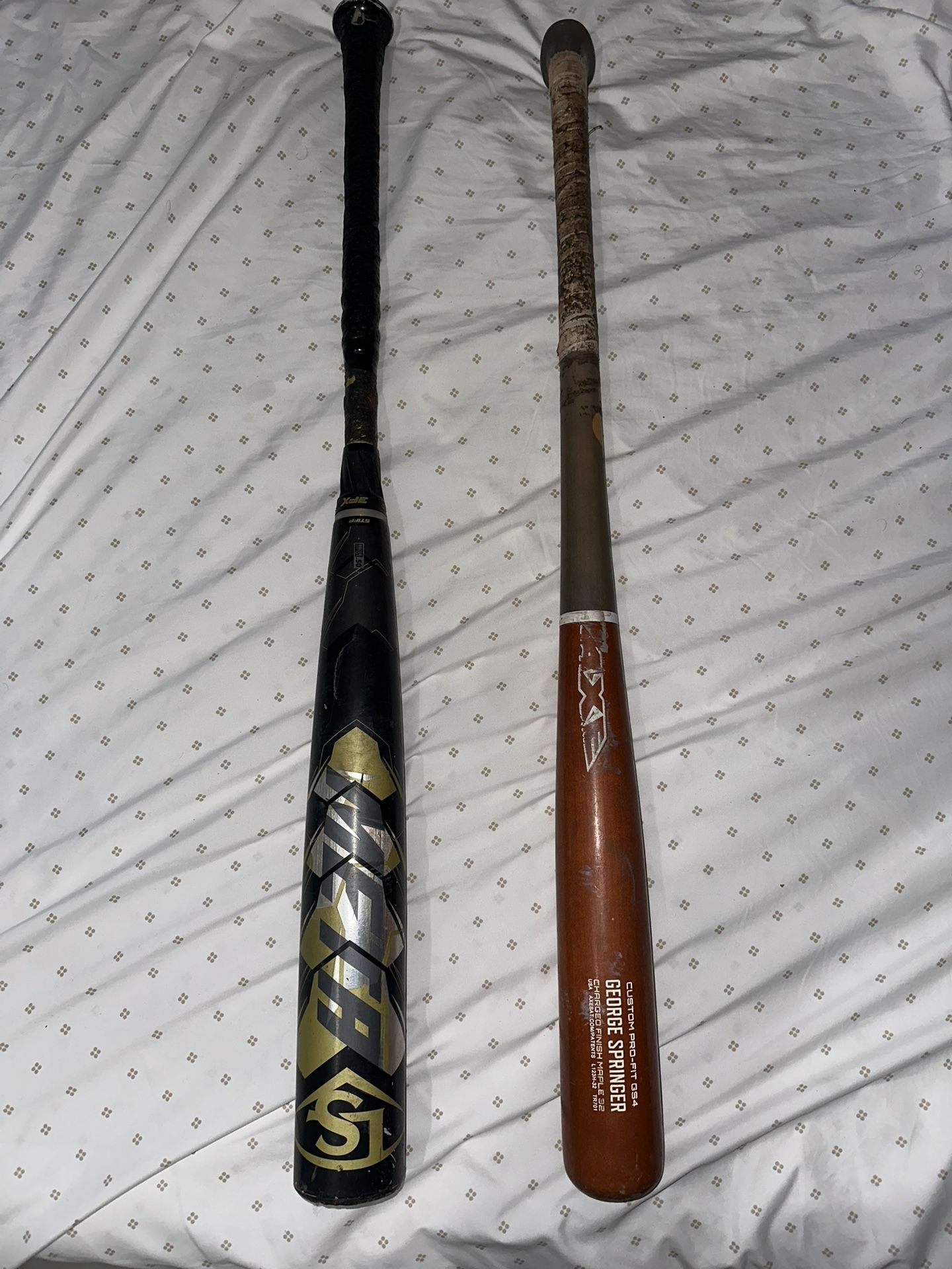 Louisville Slugger Meta And Axe Bat 