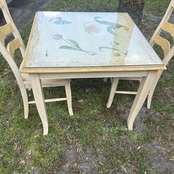 Table  with 2 Chairs 
