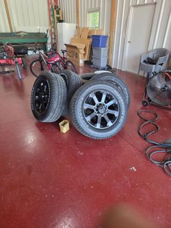 Ram Truck Wheels with Firestone Transforce AT2 Tires
