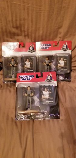 Randy Johnson Perfect Game Starting Lineup Figurines