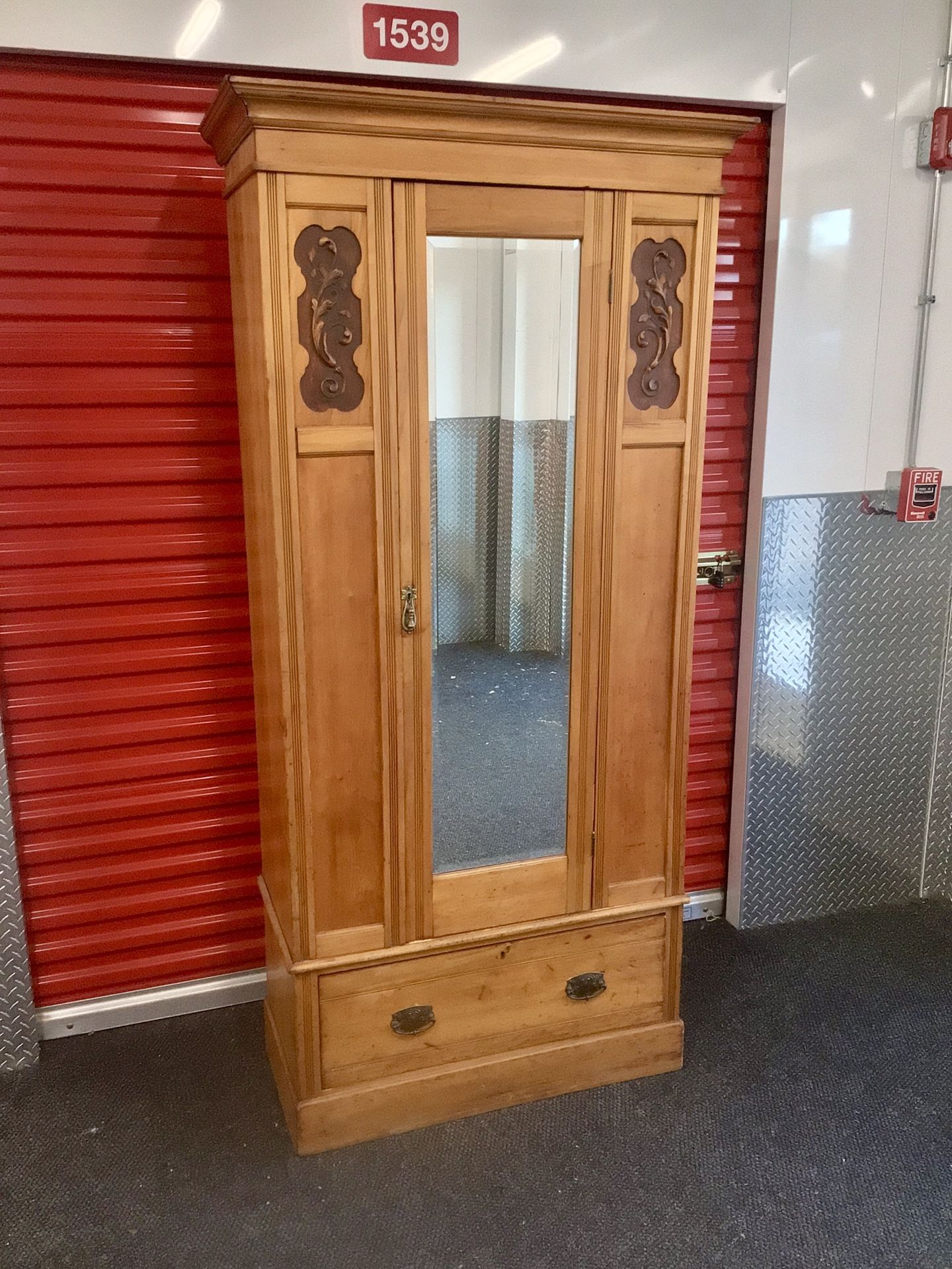 Wood Armoire Or Wardrobe - Will Deliver