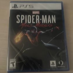 Spider man miles morales ps5 brand new never opened need gone ASAP