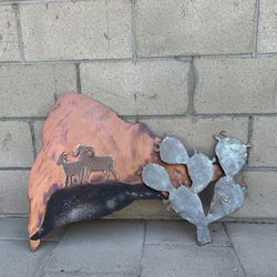 Desert metal Art