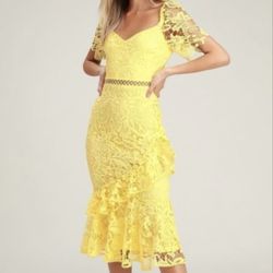 Lulu's Yellow Dress 