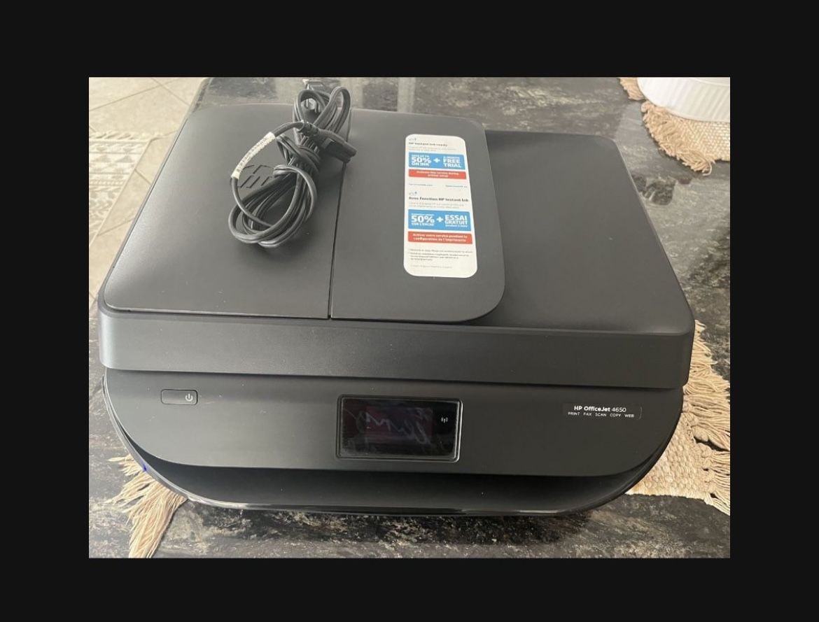 HP Office Jet Printer Scanner Fax Wireless