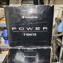 2 Rockford Fosgate T1s Dual 4ohm I Have