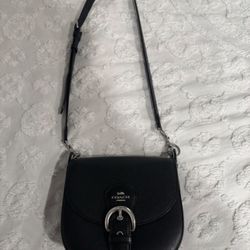 Coach Leather Saddle Crossbody