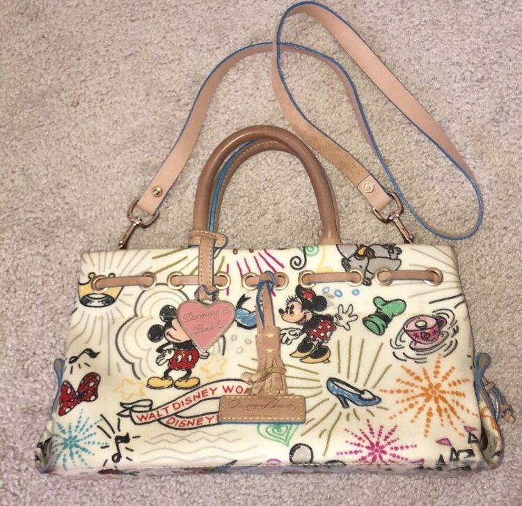 Dooney & Bourke Disney Mickey Minnie Handbag Purse