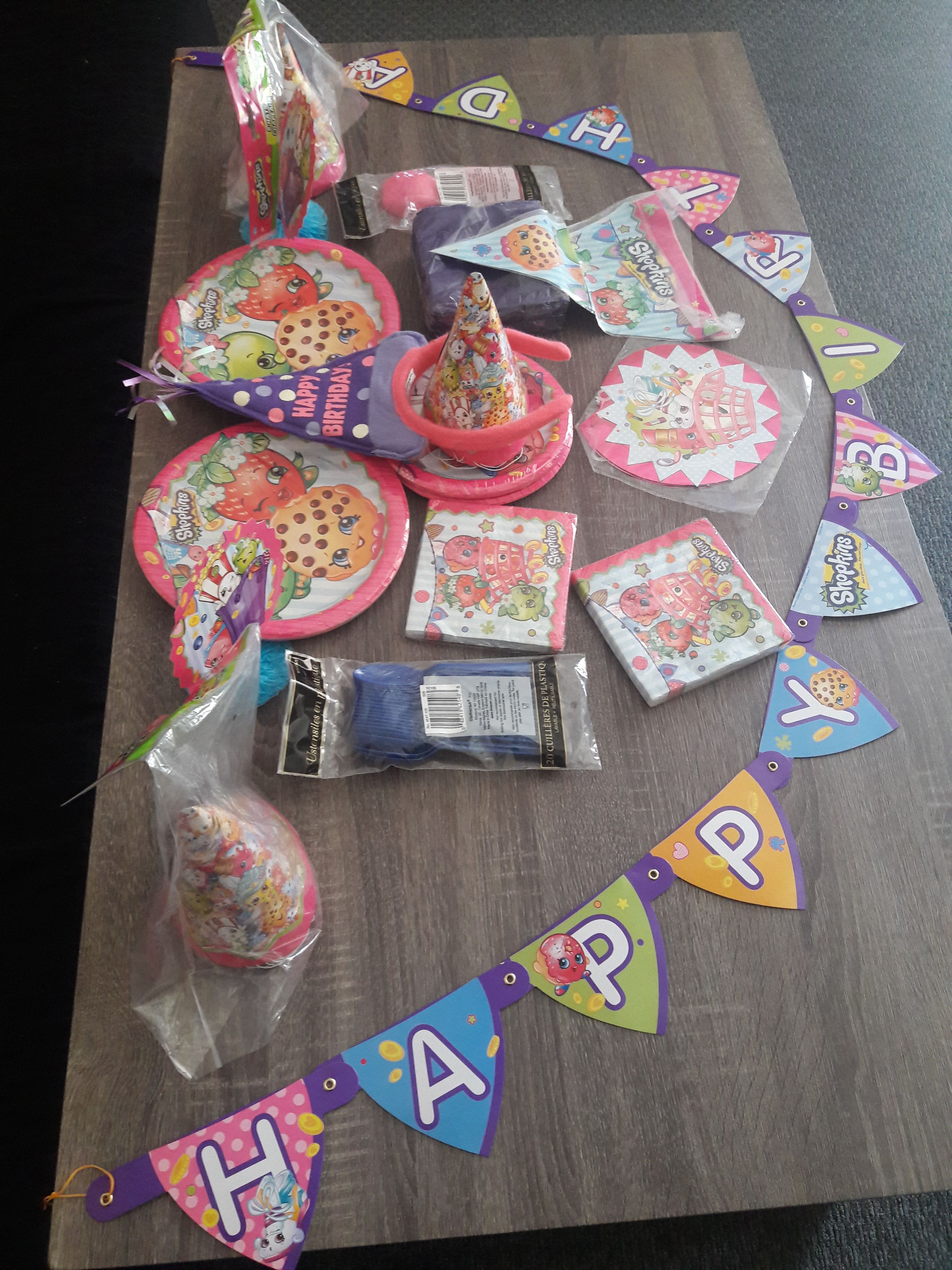 Shopkins Party Supplies