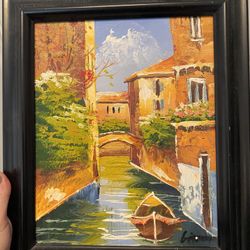 Matted Art Print From Italy 