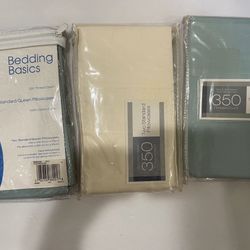 Pillowcases- Standard/Queen sizes-3 Sets