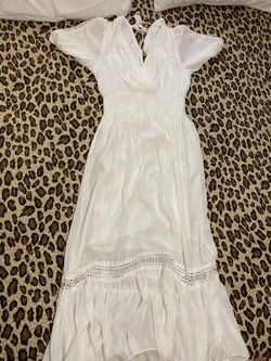 Kings Road White Dress - Women's size large