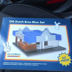 Rare Og Dutch Bros Stand Lego Set Brand New