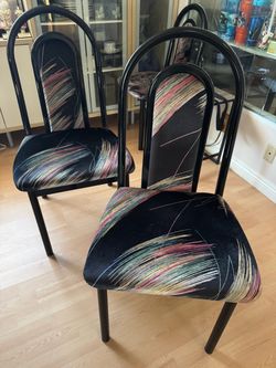6 x Upholstered Dining Chair Set