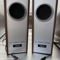 Akai SW-30 Speaker Jet Stream System - Speaker Set Made In Japan