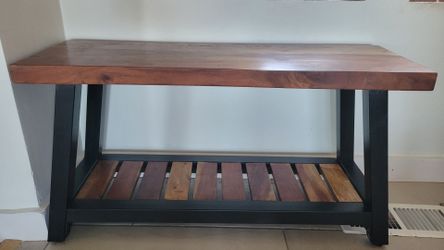 Entryway bench / shoe storage