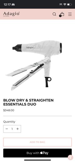 BLOW DRY & STRAIGHTEN ESSENTIALS DUO