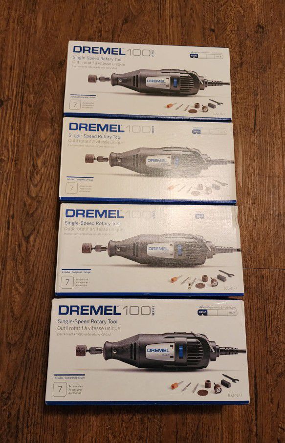 Dremel 100-N/7 Single Speed Rotary Tool Kit with 7 Accessories