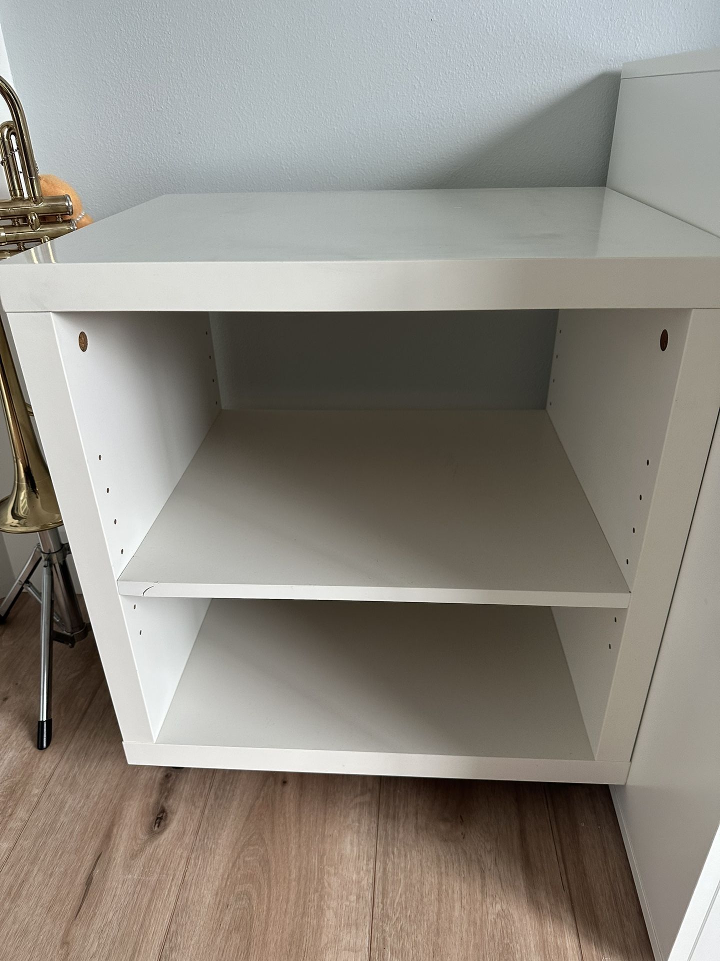 2tier Office Shelve With Wheel