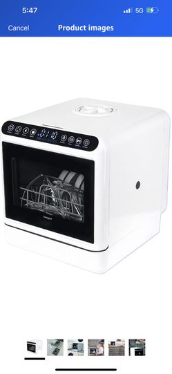 Dishwasher Tabletop dishwasher Portable Small fully automatic dishwasher with four wash modes plus drying and sterilizing modes Can be connected to th