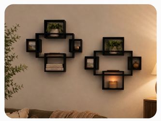 Black Wall Shelves