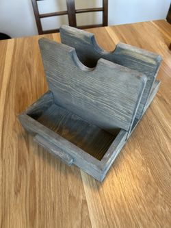 Wooden Napkin Holder 
