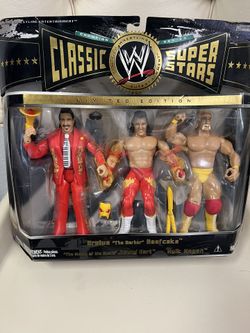 WWE Classic Super Stars Brutus Jimmy Hart & Hulk Hogan