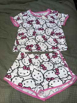Hello Kitty By Sanrio Pajama Sets For Spring! Brand New With Tags! 2 Sizes Available! (S-M)