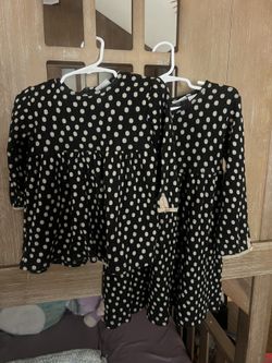 Matching Girls Zara Dresses