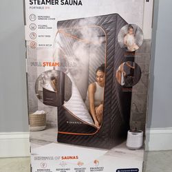 Sharper Image Steam Sauna Portable Body Massager