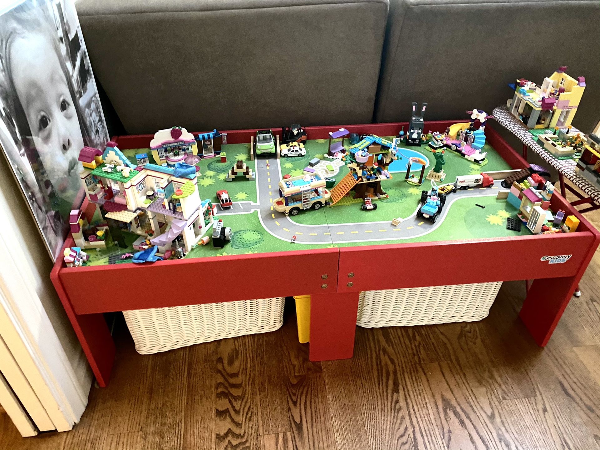 Train Lego Table Discovery kids