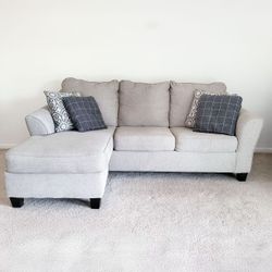 Ashley 3 seater sofa chaise (beige)