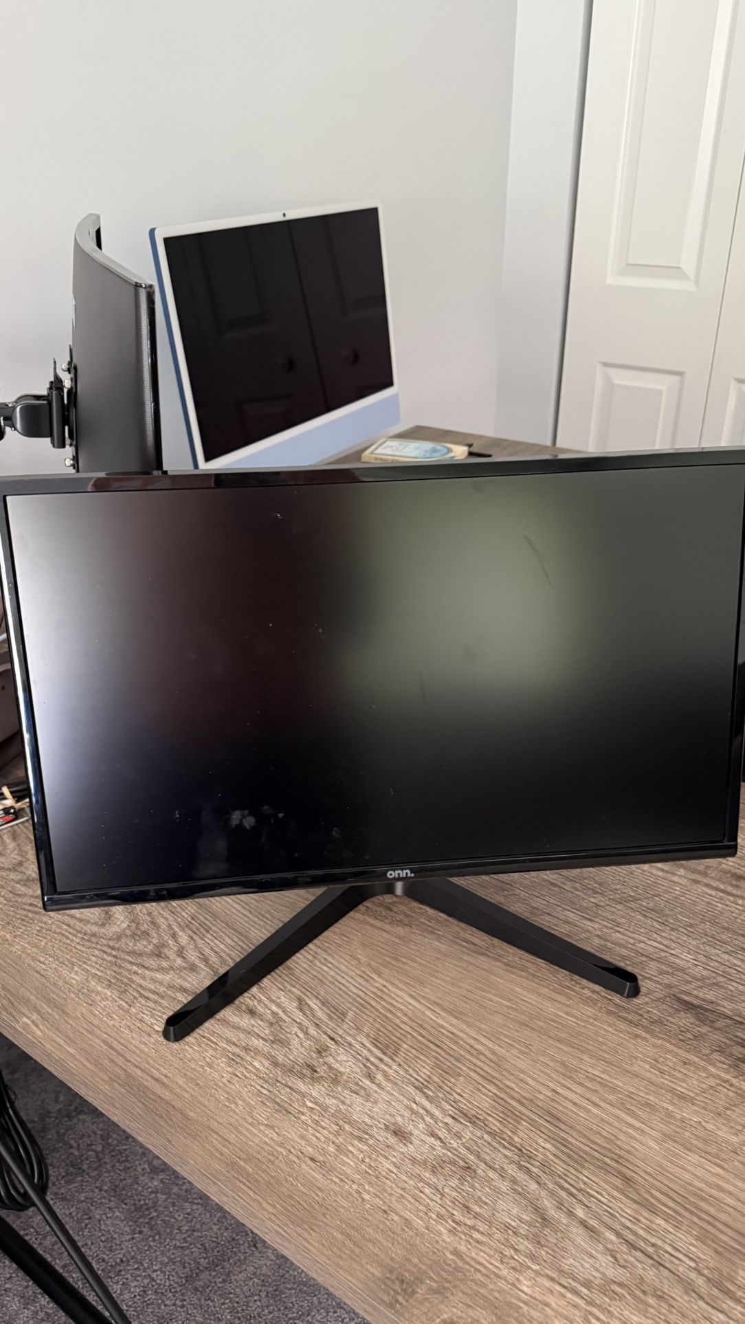 Two 22” Computer Monitors