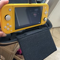 Yellow Nintendo Switch Lite 