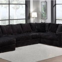 Corduroy Sectional Sofa