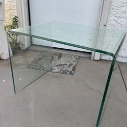 Glass End Tables (Set Of Two) 
