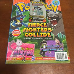 Pokemon Magazine With Pack 